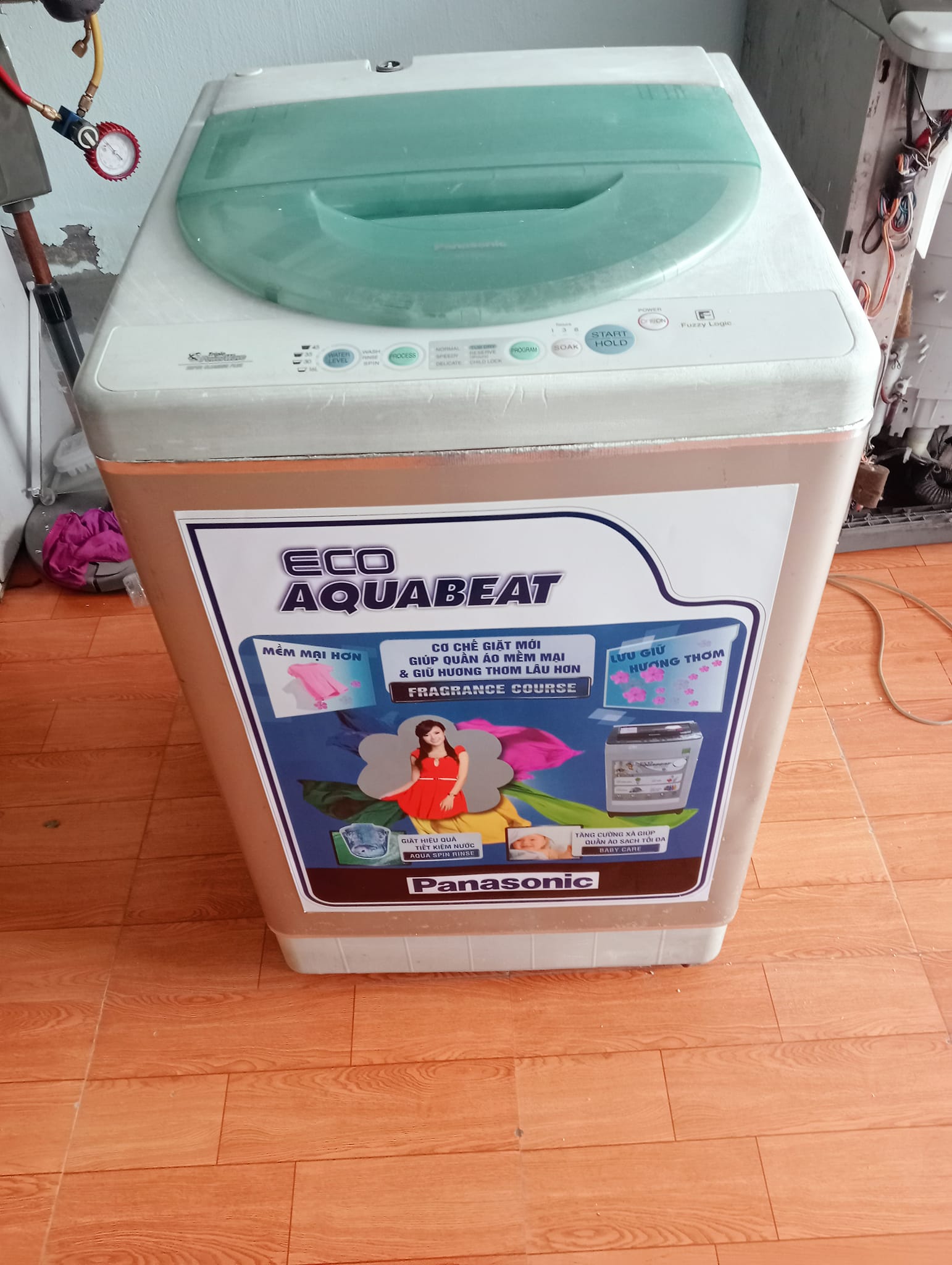máy giặt panasonic cũ 6.8kg