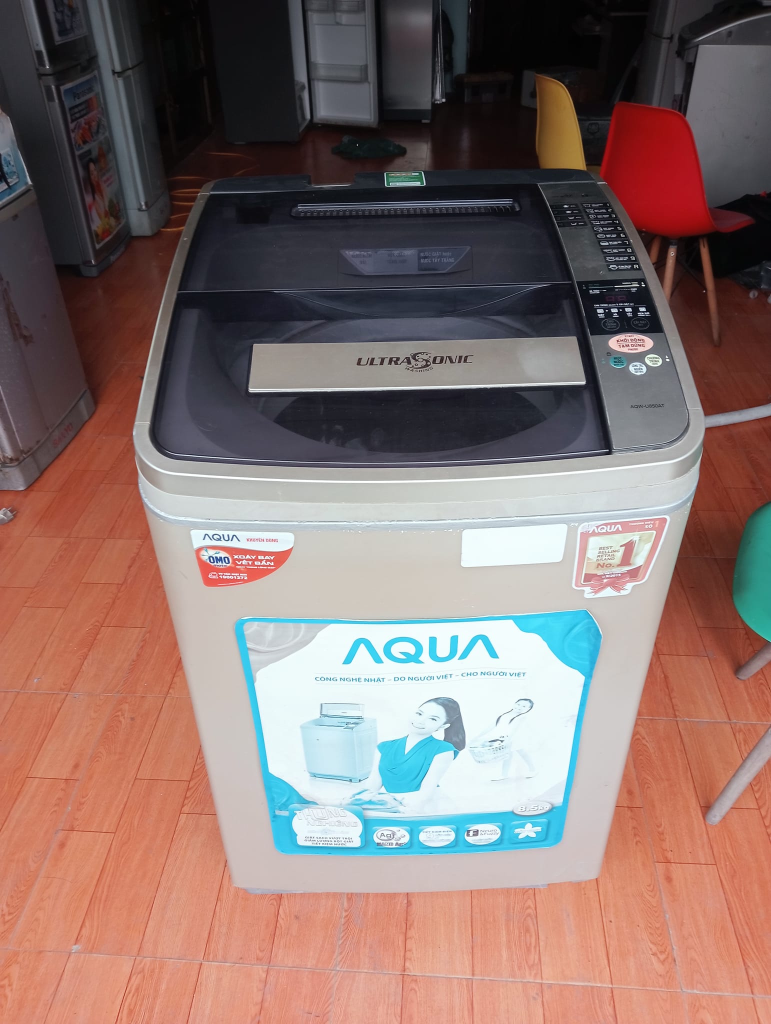 máy giặt sanyo aqua inverter 8kg