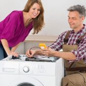 máy giặt electrolux không vào điện