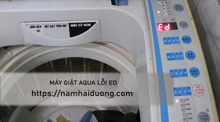 máy giặt aqua lỗi ed