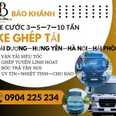 Công ty xe tải ghép Hà Nội Hải Dương ?