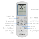 Cách sử dụng điều khiển điều hòa Samsung ?