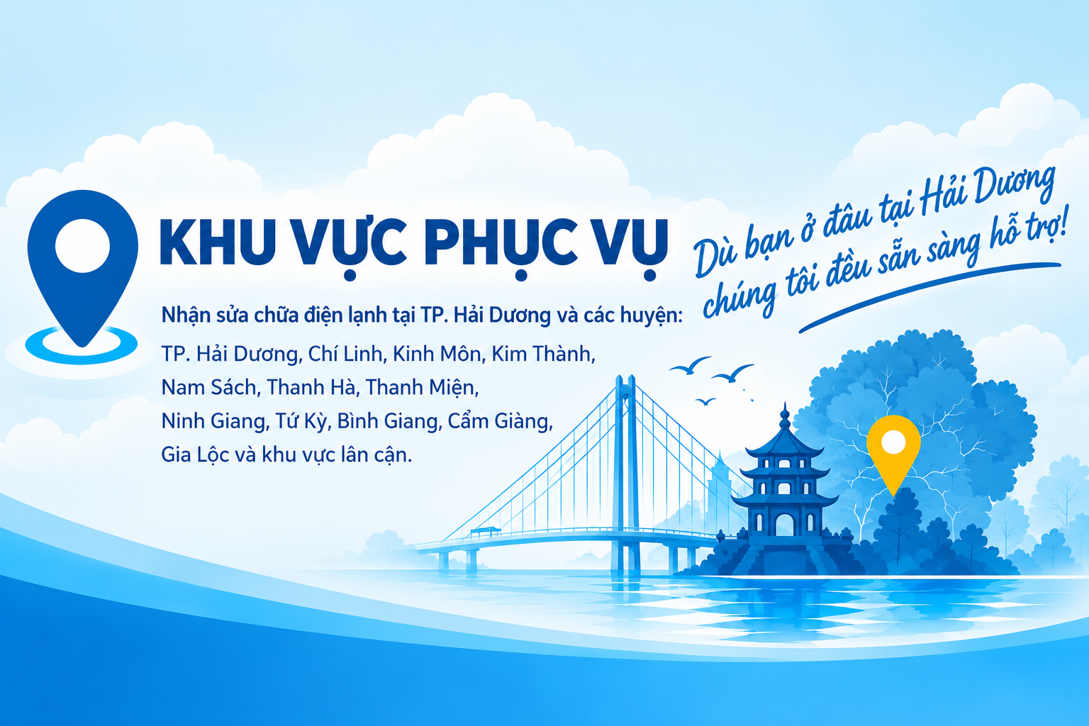 sửa điện lạnh tại hải dương